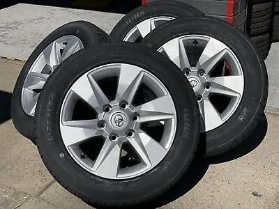 4X NEW GENUINE TOYOTA HIACE 17  Wheels AND NEW  TYRES 103W LOAD RATE 2010-2018 • $1199