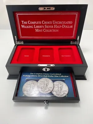 The Complete Choice Uncirculated Walking Liberty Silver Half-Dollar Mint Case • $45