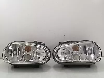VW Golf R32 GTI MK4 00-05 VALEO Headlight Lights Lamps 1 Pairs Left And Right • $227.99