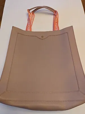 MICHAEL KORS Beige Blush PVC Shoulder Tote Bag • $49.99