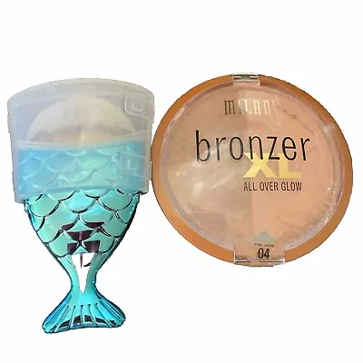 MILANI BRONZER XL ALL OVER GLOW  04 DOLCI  DAMAGED - NEW/SEALED + Brush • $19.99