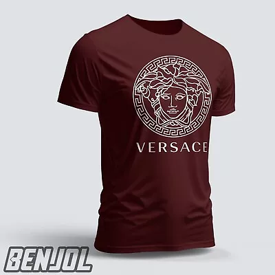 New Versace Medusa Men's T-Shirt USA. • $27