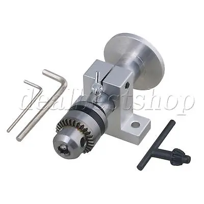 Woodworking Micro Rotary Tool Lathe Thimble Beads Machine 13x6x5.15cm • $30.54