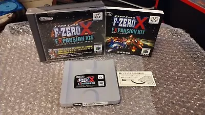 F-Zero X Expansion Kit CIB (Nintendo 64DD) • $200