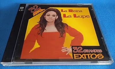 La Reina By La Lupe 32 Grandes Exitos (CD-DOBLE-2000) • $29.50