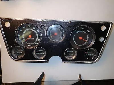 1967-1972 Chevrolet Pickup Truck Instrument Gauge Cluster Dash  C40 Tachometer • $495