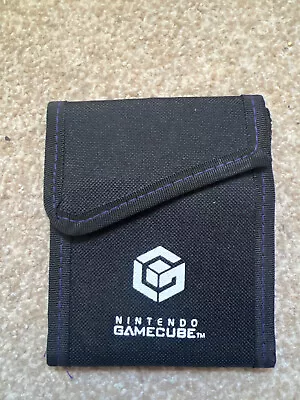 Nintendo Gamecube 6 Disc Carry Case Zip Wallet Genuine Game Holder Offical • £9.95