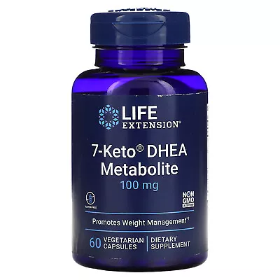 7-Keto DHEA Metabolite 100 Mg 60 Vegetarian Capsules • $30