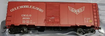 HO Scale - ATLAS MASTER LINE 20 004 778 GULF MOBILE & OHIO 40' Postwar Boxcar • $60.08