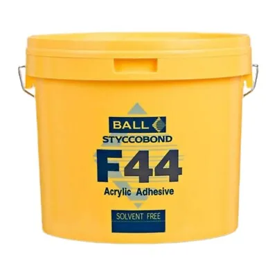 F.Ball Styccobond F44 Vinyl Flooring Adhesive 15 Litres / Acrylic / Solvent Free • £92