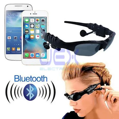 Stereo Bluetooth Headset Sunglasses Glasses Shades Play MP3/Call From Phone • $17.49