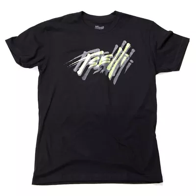 Illest Brand Tselli Drop Neon Mens L Large T-shirt Black • $15