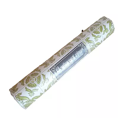 Contoured Vinyl Wallpaper 1 Roll Green Retro Funky 1970s Kingfisher Estoril • £29.99