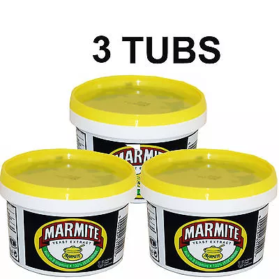 MARMITE 3 X 600g Tubs • £24.59