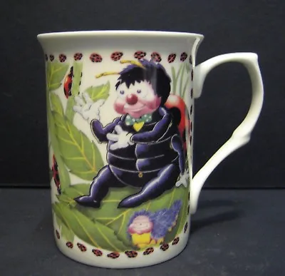 Bugs Ladybird Castle Shape Fine Bone China Chintz Mug Cup Beaker • £5.99