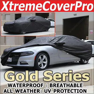 Waterproof Car Cover W/mirror Pocket Black For 2014 2013 2012 2011 Nissan Gt-r • $79.99