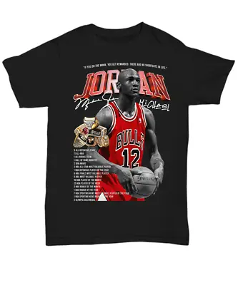 NBA- ALL -STAR MICHAEL JORDAN VINTAGE GRAPHIC T-Shirt FREE SHIPPING - Unisex Te • $30.50