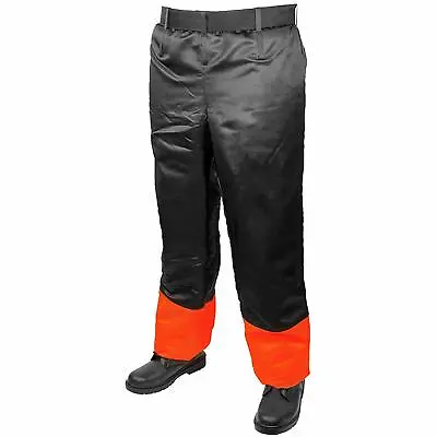 Chainsaw Trousers Chaps Adjustable 31-42  Forestry Safety Protective • £66.49