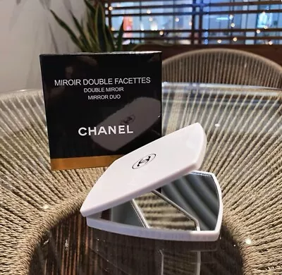 CHANEL VIP Gift Miroir Double Facettes Mirror Duo Color White • $68
