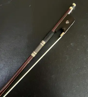 4/4 Carbon Fiber Red Silk Plaided Carbon Fiber Viola Bow • $109