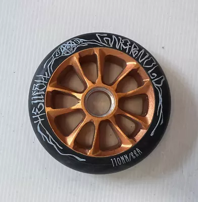 Addict 110mm Stunt Scooter Wheel (Single Wheel) - Copper *EX DISPLAY* • £15