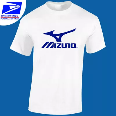 Mizuno Logo Men's T-Shirt USA Size S-5XL • $34