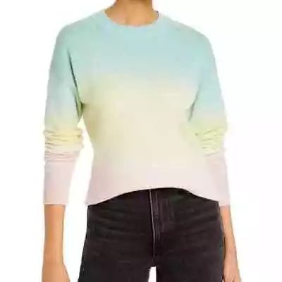 $45 • Buy AQUA Cashmere Ombre Cashmere Sweater Size XS