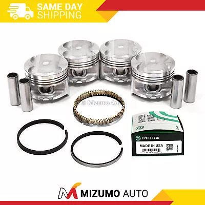 Pistons W/ Rings Fit Acura Integra Honda ZC P29 1.6 Liter D16A1 • $99.95