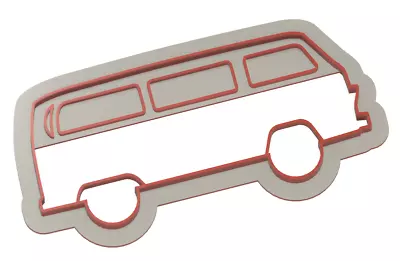 £3.75 • Buy VW Camper Cookie Cutter Cake Fondant 3D Printed