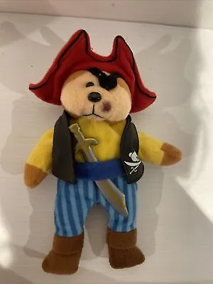 Pirate Beanie Kids Soft Kids Stuffed Animal Plush Toy Collectable • $14.95