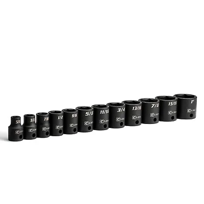 Capri Tools 3/8 In. Drive Shallow Impact Socket Set SAE 12-Piece • $29.99