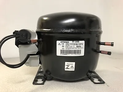 NEW EMBRACO FF12HBX 1/3+hp Compressor - 115V  R134A  AEA4448YXA Replacement • $275