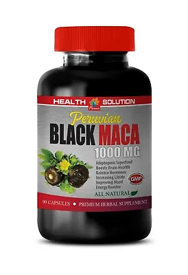 Increase Energy For Women - PERUVIAN BLACK MACA - Black Maca Seeds 1B • $18.91