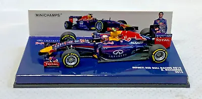 2014 Minichamps Infiniti Red Bull Racing RB10 D. Ricciardo 1:43 Diecast Racecar • $99.95