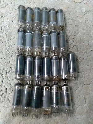 $15.99 • Buy 8940 Lot Of 25 MISC BRANDS 6AQ5A VACUUM TUBES 