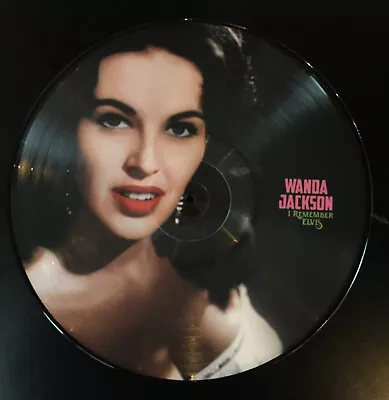  Wanda Jackson - I Remember Elvis Picture Disc LP (Elvis Presley) Rockabilly  • $29.99