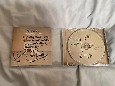 Olly Murs Signed - Marry Me CD (Signed & Personalised 1) U.K. No. 1 • £39.99