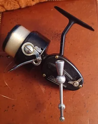 Vintage Early Mitchell 300 Fishing Reel Made In France Metal EUC • $30