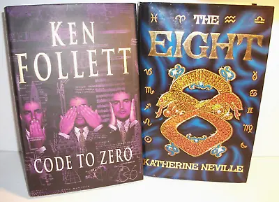 $19 • Buy Ken Follett Code To Zero Plus One