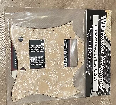 Custom Pickguard For Gibson 1963-1970 Full Face SG Cream Pearl 4 Ply • $90