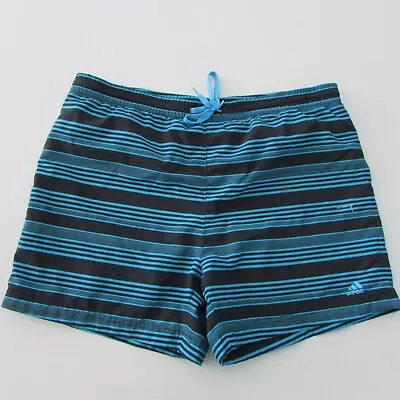 Adidas Board Shorts Mens Size Large Blue Striped • $13.95