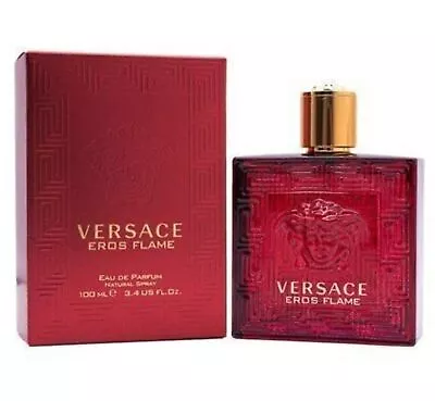 USA Versace Eros Flame By Versace 3.4 Oz EDP Cologne For Men - In Box New Gift • $36.89