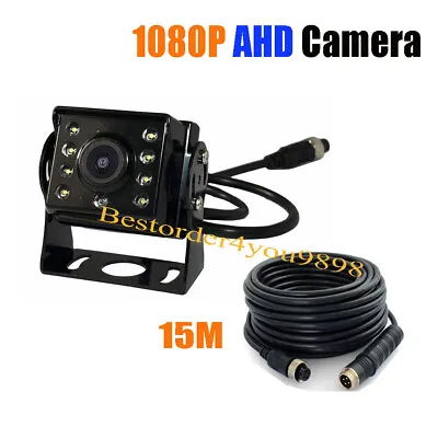 4Pin AHD 1080P Car Rear View Reverse Backup Camera For Bus Trailer Camper Truck • $28.99