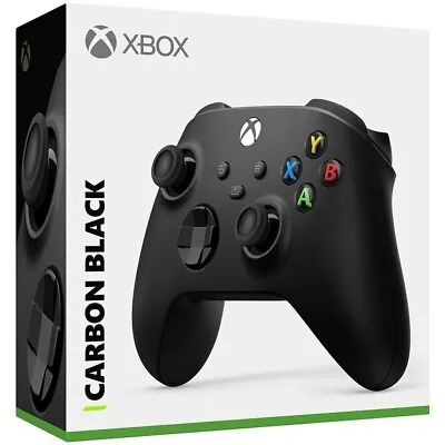 $84 • Buy Genuine Microsoft Xbox Wireless Controller - Carbon Black Brand New