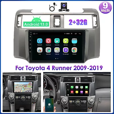 For Toyota 4Runner 2009-2019 Android 13 Car Stereo Radio GPS 2GB+32GB CarPlay 9  • $152.89