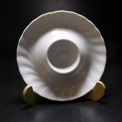 Egg Cup Ceramic Porcelain White BAREUTHER BAVARIA Germany N8004 • $162.97