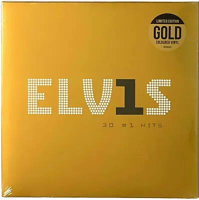 Elvis Presley 30 #1 Hits [Gold 2LP Colored Vinyl] LP Vinyl Record Album • $99.99