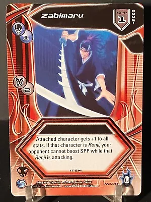 Bleach TCG Score Premiere 1st Edition Zabimaru R208 • $7.99