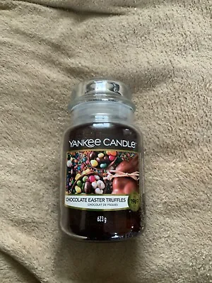 Yankee Candle Large Jar  CHOCOLATE EASTER TRUFFLES 623g. New • £29.95