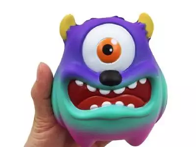 $13 • Buy Jumbo Kawaii  Squishy Slow Rising One Eye Monster Cartoon Scented In Gift Bag